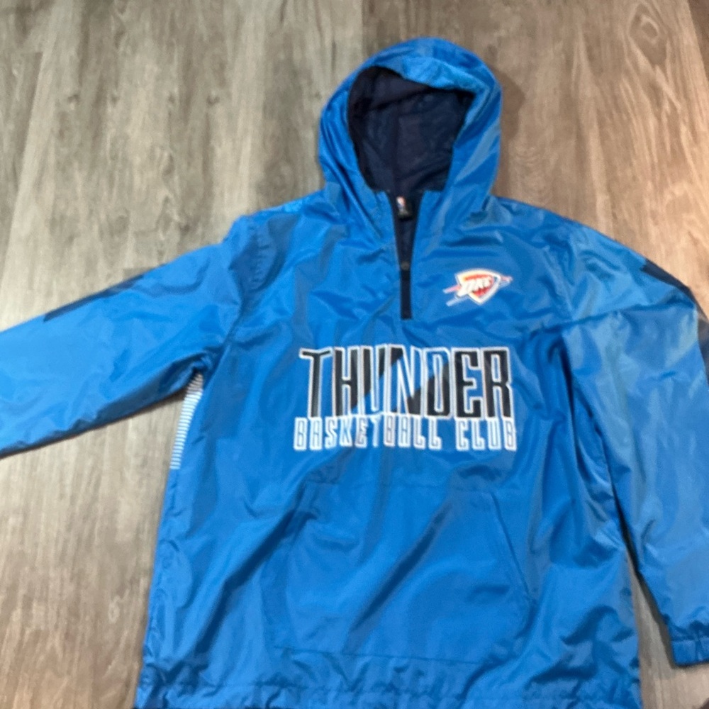 Thunder Basketball Club Kids Blue Jacket